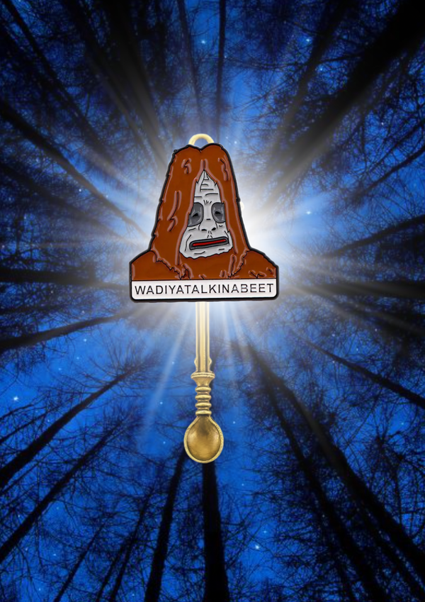 Sassy Sesquatch Spoon Necklace