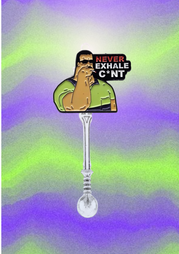 Never Exhale Spoon Necklace