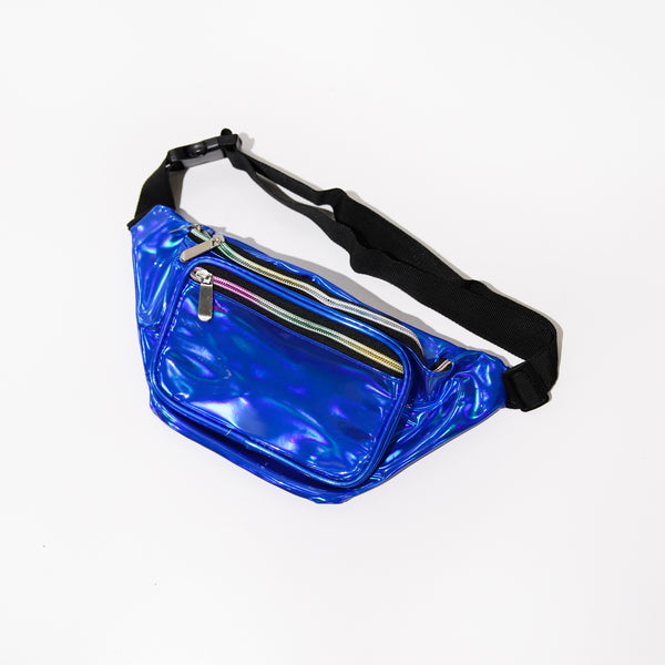 HOLOGRAPHIC BUM BAGS