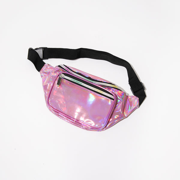 HOLOGRAPHIC BUM BAGS